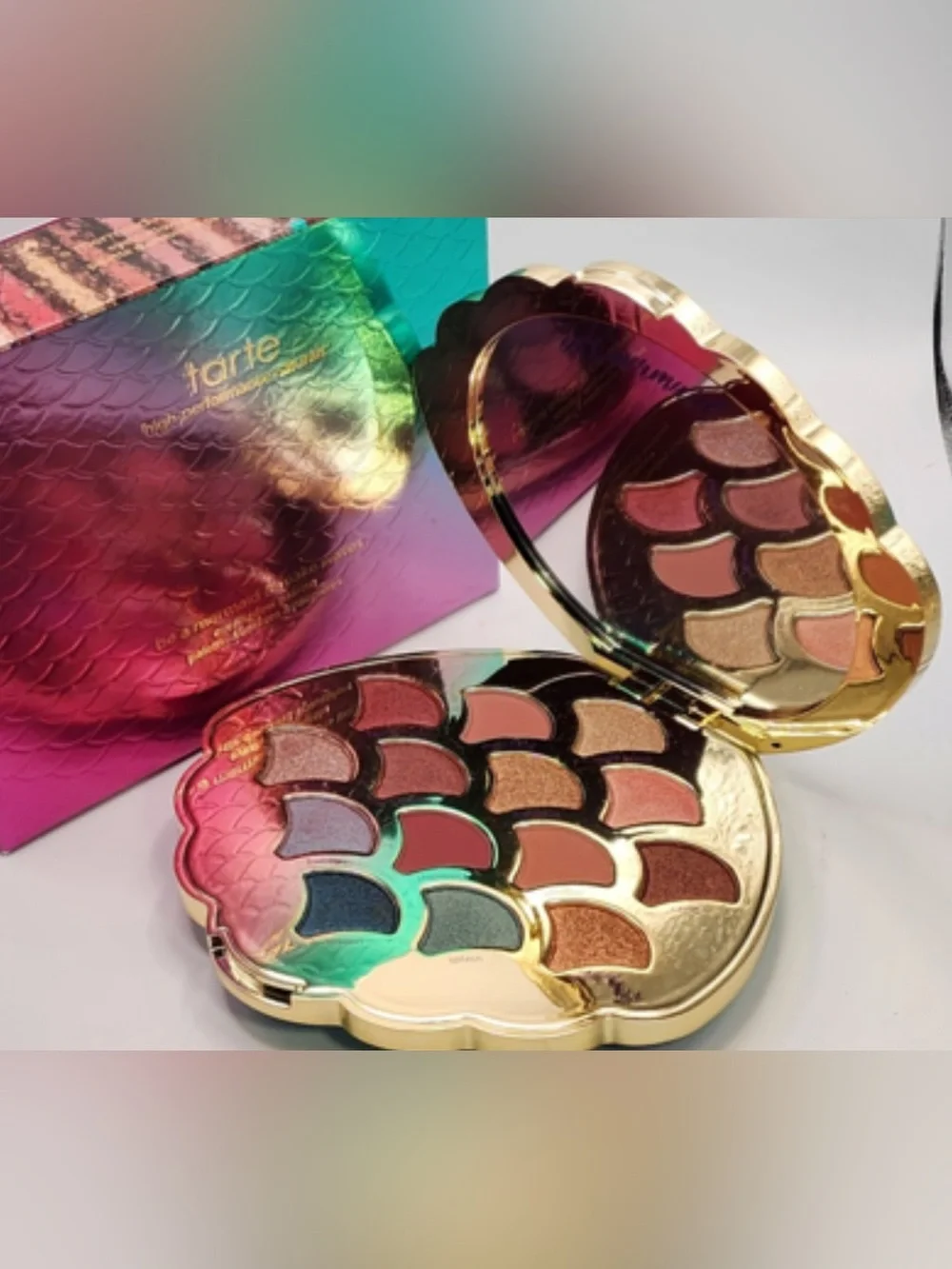 NIB Tarte Be A Mermaid and Make Waves Eyeshadow Palette